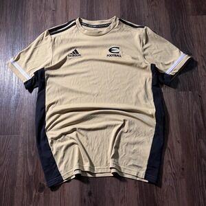 Adidas Men's Gold Black Football AEROREADY T-Shirt Size‎ L